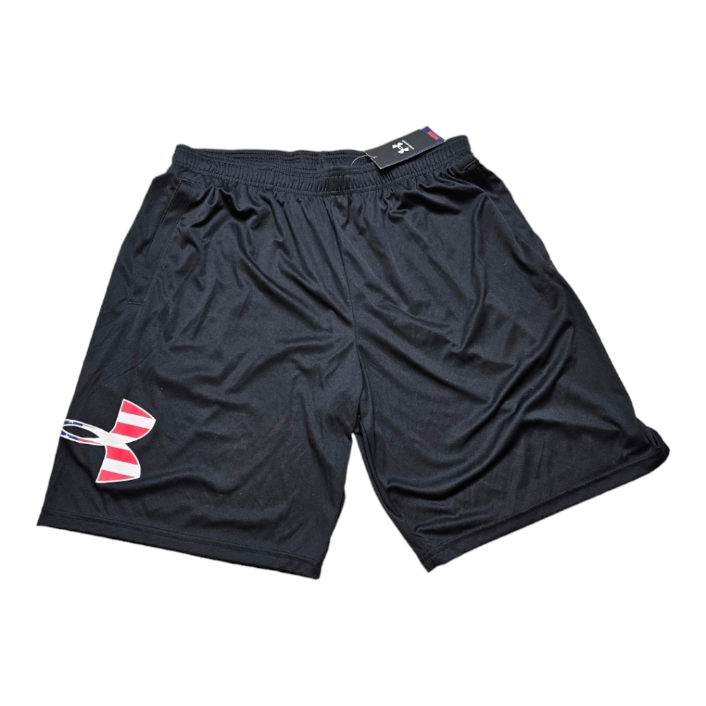 Under Armour Loose Fit Freedom Pocketed Elastic and Drawstring Waist Shorts XL